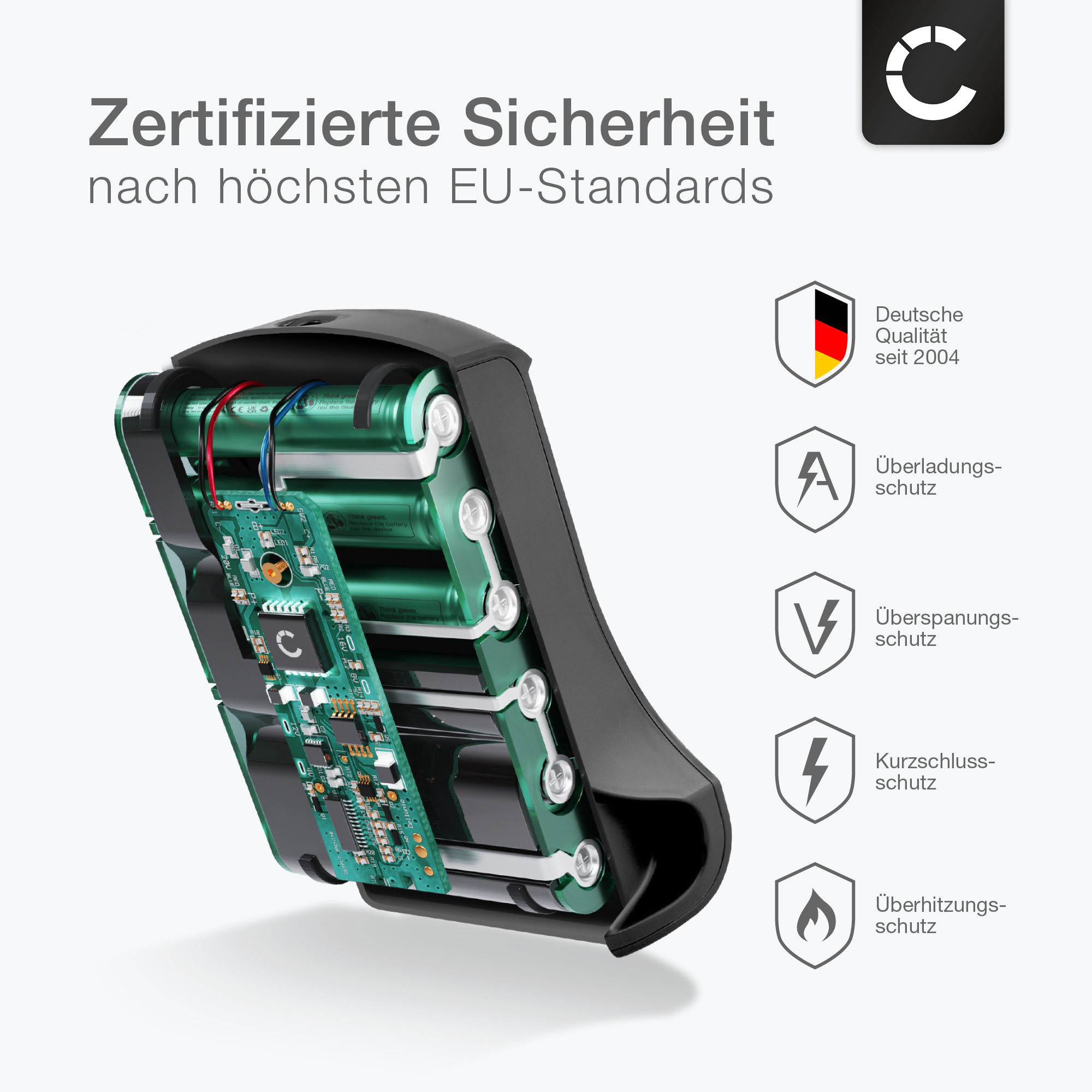 Shark Original Akku Für IZ-Serie - Zusatzakku XSBT700EU Grau