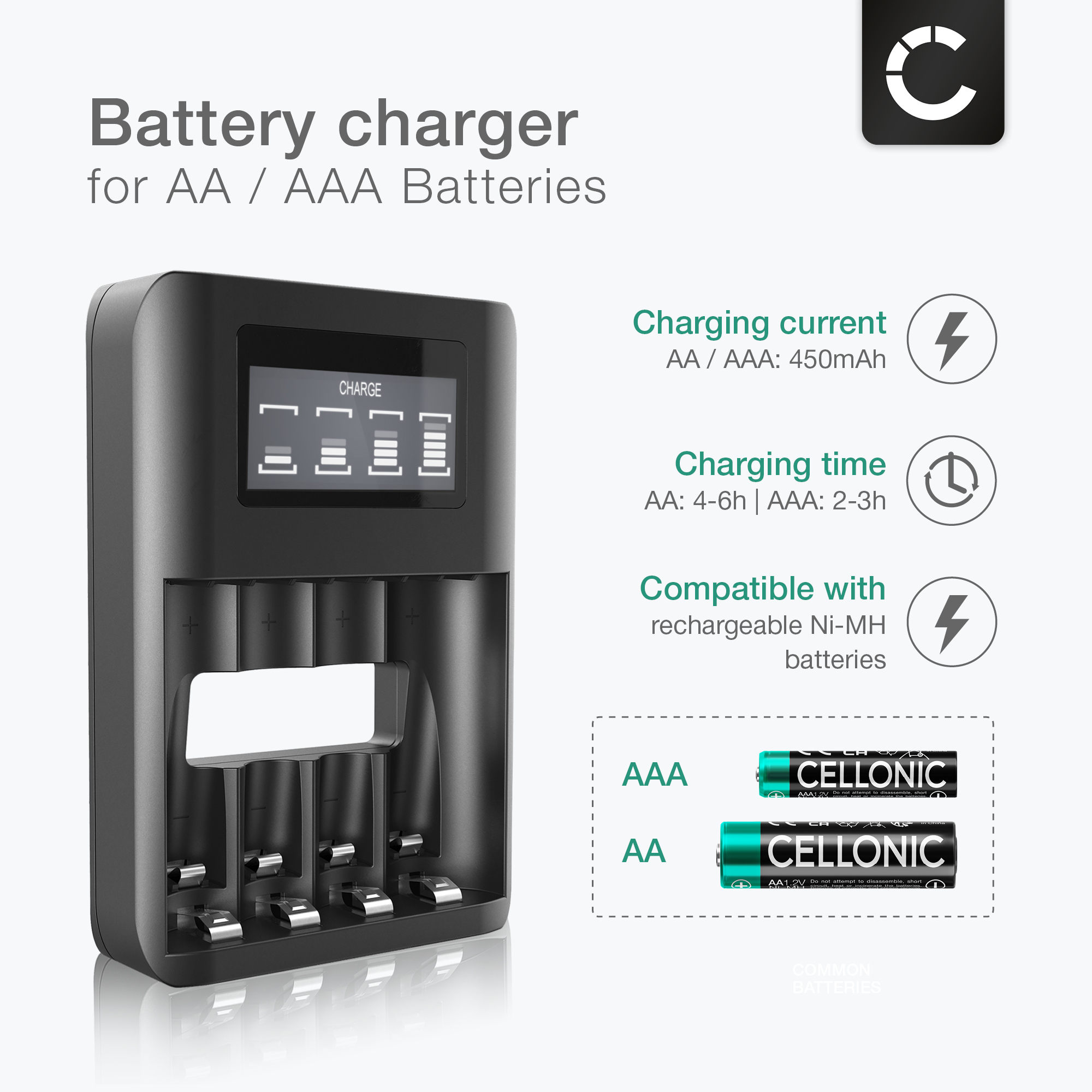 Replacement Camera Battery for Sony Cyber-shot DSC-S730 + Charger