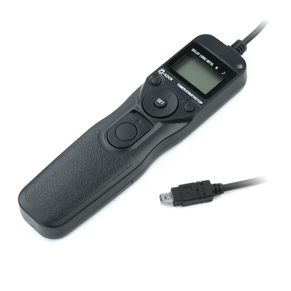 Cable shutter release with timer for Nikon CoolPix P1000 Remote Shutter