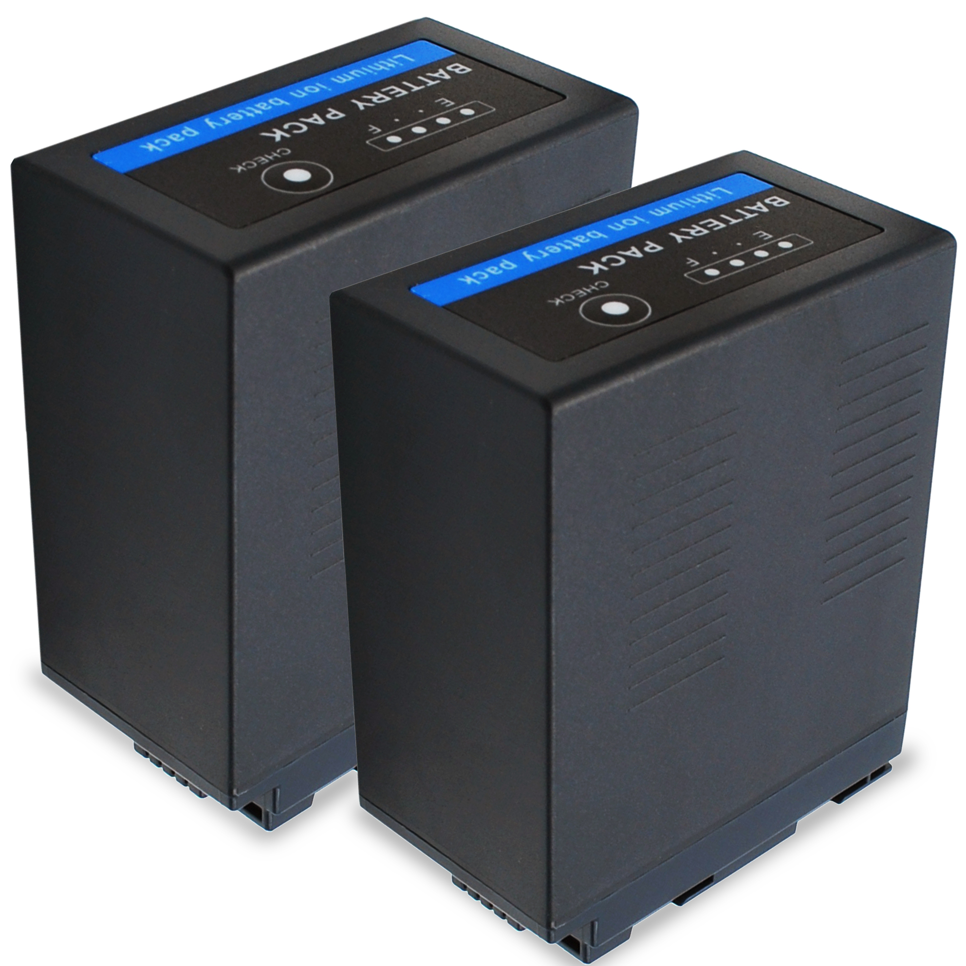 cargador Batería 2x para Panasonic cga-d54s vw-vbd58 ag-vbr118 vw-vbd29 7800mah